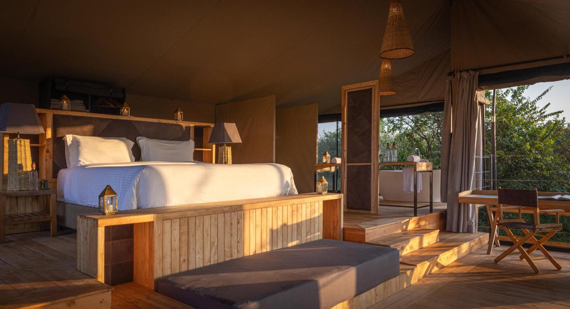 Saruni Eagle View Hotel Naboisho Kültér fotó