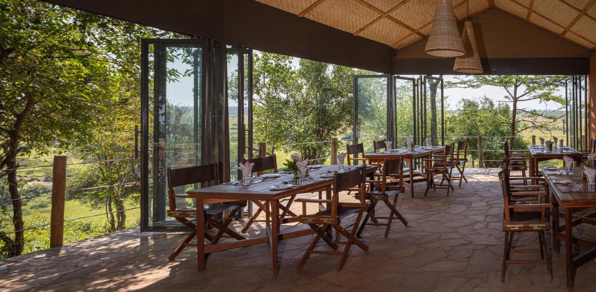 Saruni Eagle View Hotel Naboisho Kültér fotó