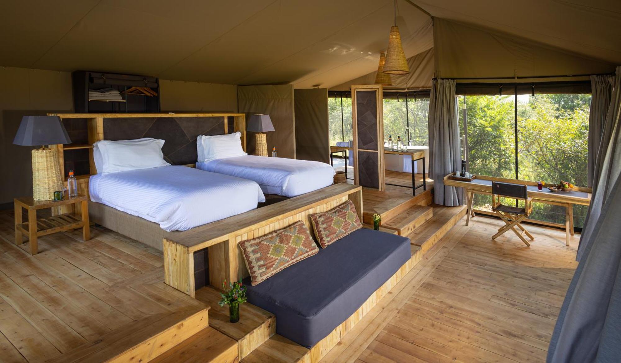 Saruni Eagle View Hotel Naboisho Kültér fotó