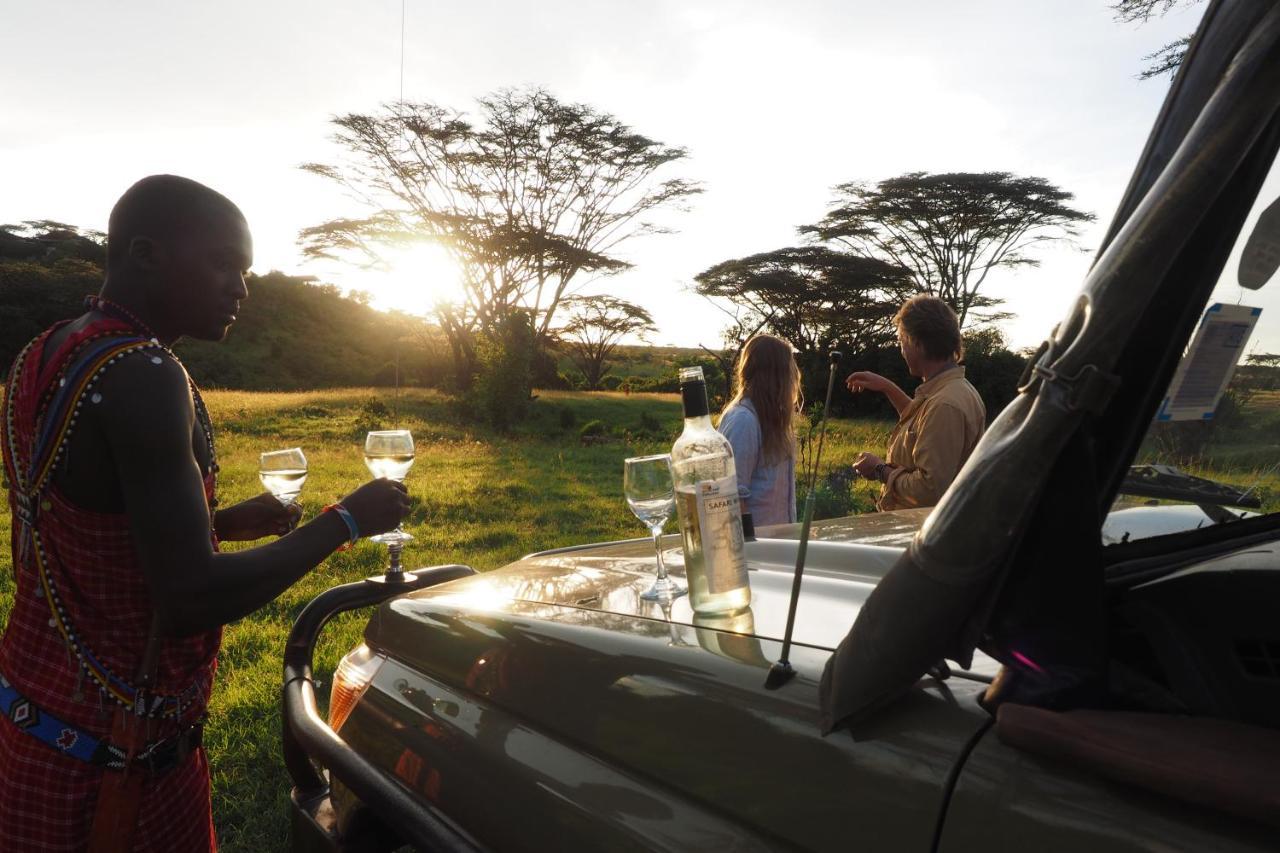 Saruni Eagle View Hotel Naboisho Kültér fotó